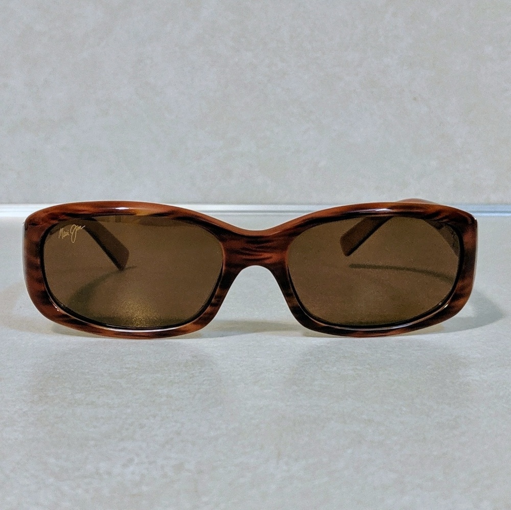 Maui Jim Punchbowl Polarized Tortoise Sunglasses - Picture 4 of 7